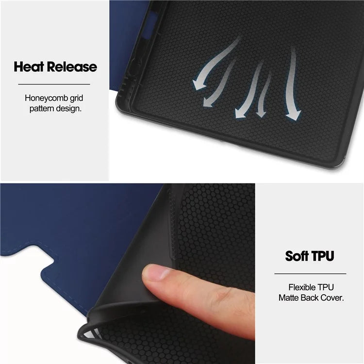 For iPad 10.2 (2019) / (2020) / (2021) Case PU Leather Stand Auto Wake / Sleep Tablet Cover with Card Holder