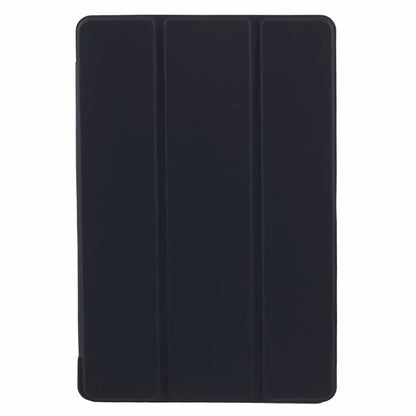 For Samsung Galaxy Tab A9+ Tri-fold Stand Cover PU Leather Honeycomb Texture Tablet Case