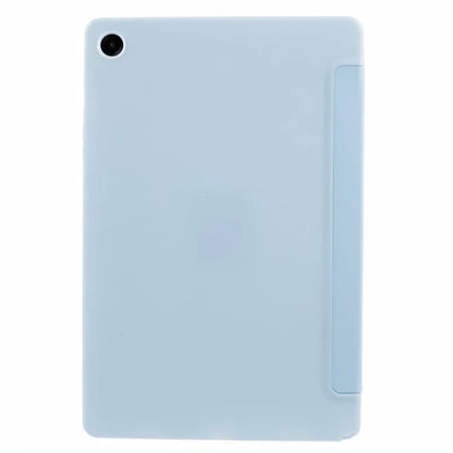 For Samsung Galaxy Tab A9+ Tri-fold Stand Cover PU Leather Honeycomb Texture Tablet Case