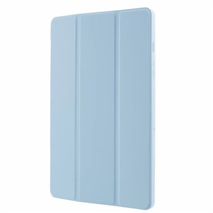 For Samsung Galaxy Tab A9+ Tri-fold Stand Cover PU Leather Honeycomb Texture Tablet Case