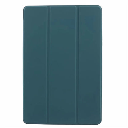 For Samsung Galaxy Tab A9+ Tri-fold Stand Cover PU Leather Honeycomb Texture Tablet Case