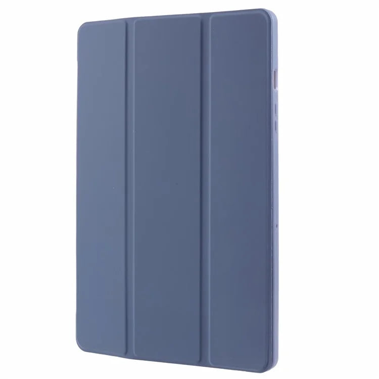 For Samsung Galaxy Tab A9+ Tri-fold Stand Cover PU Leather Honeycomb Texture Tablet Case