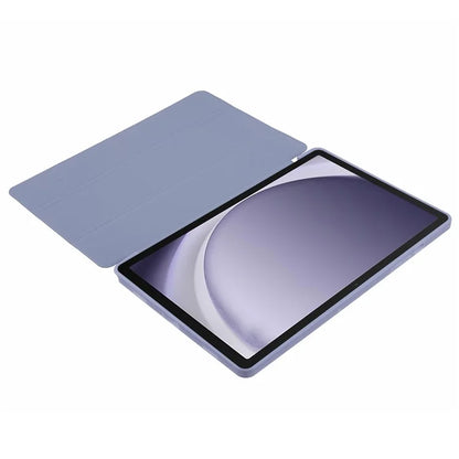 For Samsung Galaxy Tab A9+ Tri-fold Stand Cover PU Leather Honeycomb Texture Tablet Case