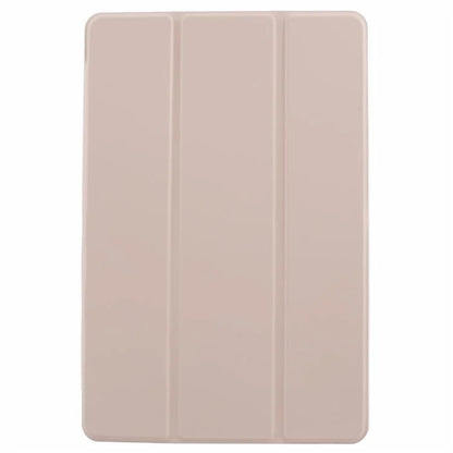 For Samsung Galaxy Tab A9+ Tri-fold Stand Cover PU Leather Honeycomb Texture Tablet Case