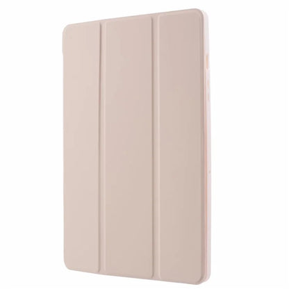 For Samsung Galaxy Tab A9+ Tri-fold Stand Cover PU Leather Honeycomb Texture Tablet Case