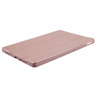 For Xiaomi Redmi Pad SE PU Leather Case Tri-fold Stand Honeycomb Texture Protective Tablet Cover