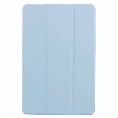For Xiaomi Redmi Pad SE PU Leather Case Tri-fold Stand Honeycomb Texture Protective Tablet Cover