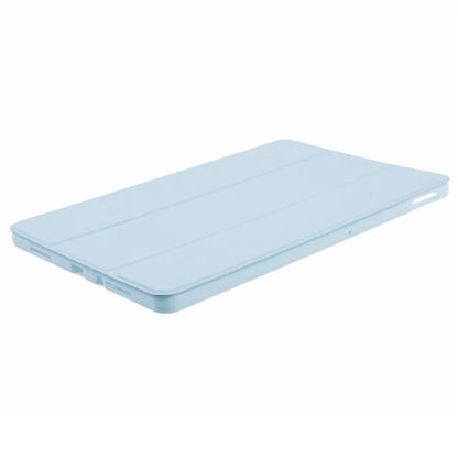 For Xiaomi Redmi Pad SE PU Leather Case Tri-fold Stand Honeycomb Texture Protective Tablet Cover