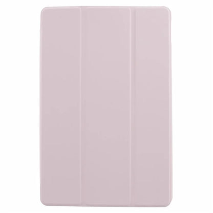 For Xiaomi Redmi Pad SE PU Leather Case Tri-fold Stand Honeycomb Texture Protective Tablet Cover