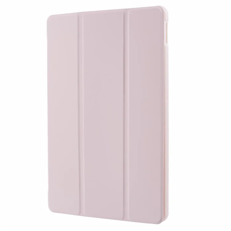 For Xiaomi Redmi Pad SE PU Leather Case Tri-fold Stand Honeycomb Texture Protective Tablet Cover