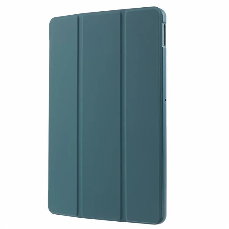 For Xiaomi Redmi Pad SE PU Leather Case Tri-fold Stand Honeycomb Texture Protective Tablet Cover