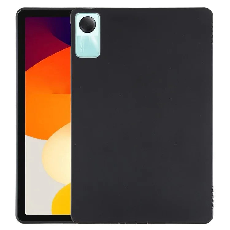 For Xiaomi Redmi Pad SE Black Case Flexible TPU Protective Tablet Back Cover