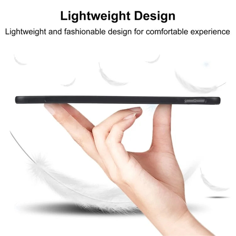 For Xiaomi Pad 6 / Pad 6 Pro Black Case Anti-scratch TPU Tablet Back Cover