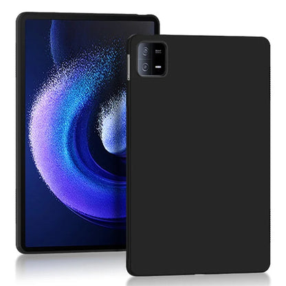 For Xiaomi Pad 6 / Pad 6 Pro Black Case Anti-scratch TPU Tablet Back Cover