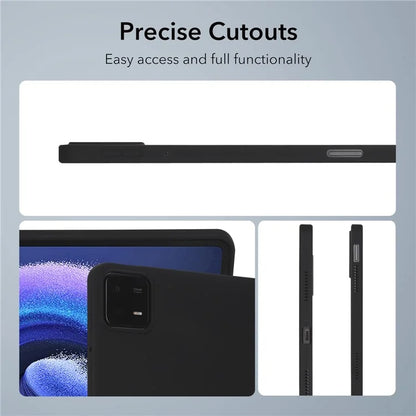 For Xiaomi Pad 6 Case Four Corners Airbag Skin-touch TPU Tablet Cover