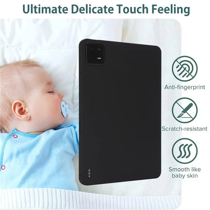 For Xiaomi Pad 6 Case Four Corners Airbag Skin-touch TPU Tablet Cover