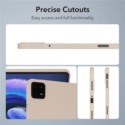 For Xiaomi Pad 6 Case Four Corners Airbag Skin-touch TPU Tablet Cover