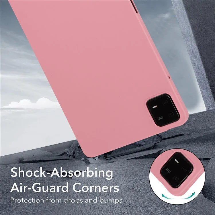 For Xiaomi Pad 6 Case Four Corners Airbag Skin-touch TPU Tablet Cover