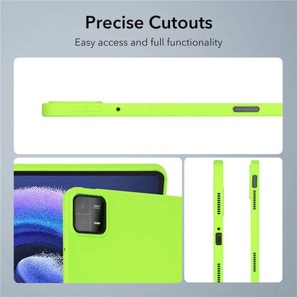 For Xiaomi Pad 6 Case Four Corners Airbag Skin-touch TPU Tablet Cover