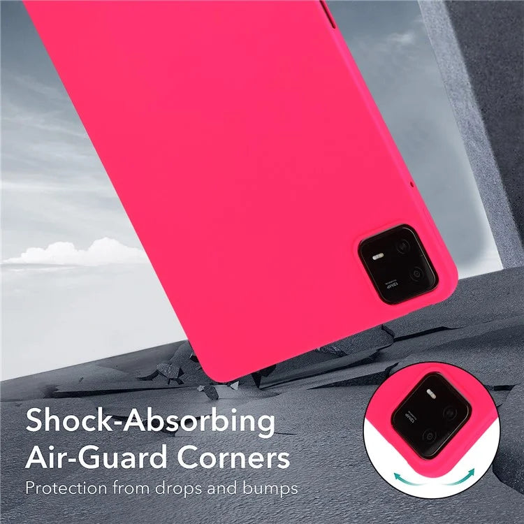 For Xiaomi Pad 6 Case Four Corners Airbag Skin-touch TPU Tablet Cover