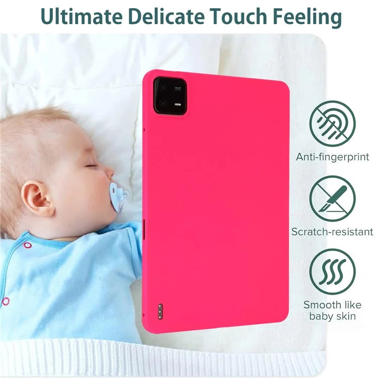 For Xiaomi Pad 6 Case Four Corners Airbag Skin-touch TPU Tablet Cover