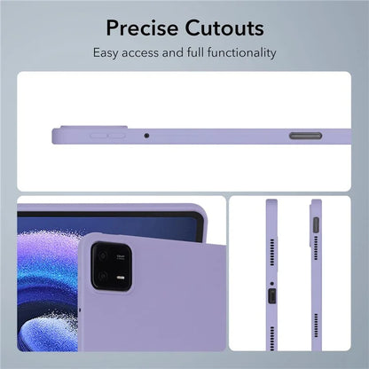 For Xiaomi Pad 6 Case Four Corners Airbag Skin-touch TPU Tablet Cover