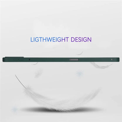 For Xiaomi Pad 6 Case Four Corners Airbag Skin-touch TPU Tablet Coverish Green