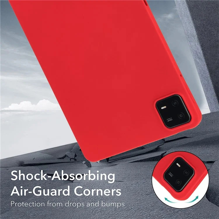 For Xiaomi Pad 6  /  Pad 6 Pro Case Four Corners Airbag Skin-Touch TPU Tablet Cover