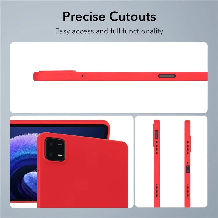 For Xiaomi Pad 6  /  Pad 6 Pro Case Four Corners Airbag Skin-Touch TPU Tablet Cover