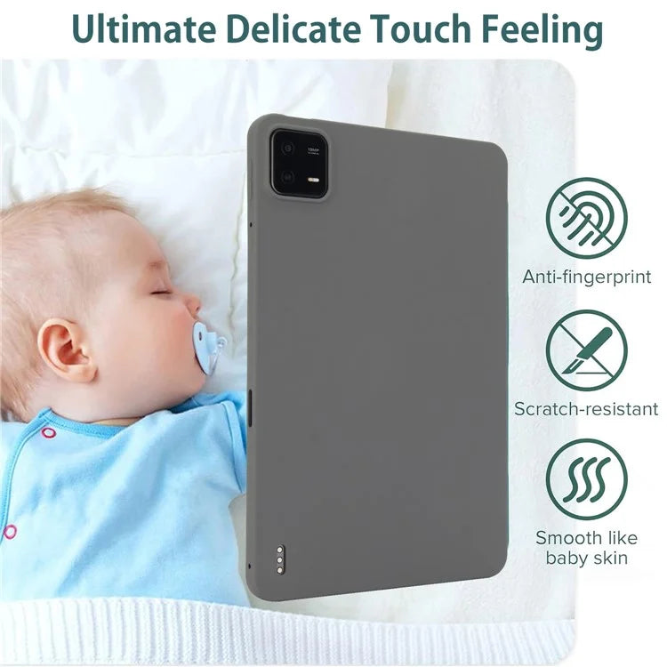 For Xiaomi Pad 6  /  Pad 6 Pro Case Four Corners Airbag Skin-Touch TPU Tablet Cover