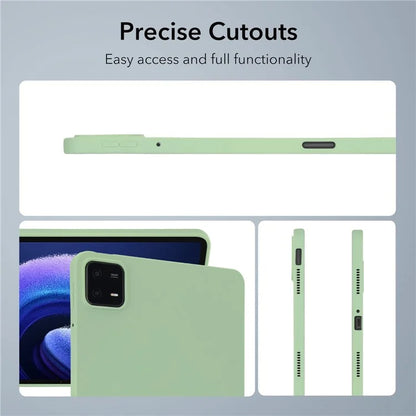 For Xiaomi Pad 6  /  Pad 6 Pro Case Four Corners Airbag Skin-Touch TPU Tablet Cover