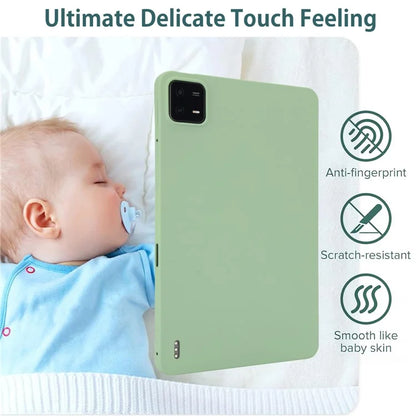 For Xiaomi Pad 6  /  Pad 6 Pro Case Four Corners Airbag Skin-Touch TPU Tablet Cover