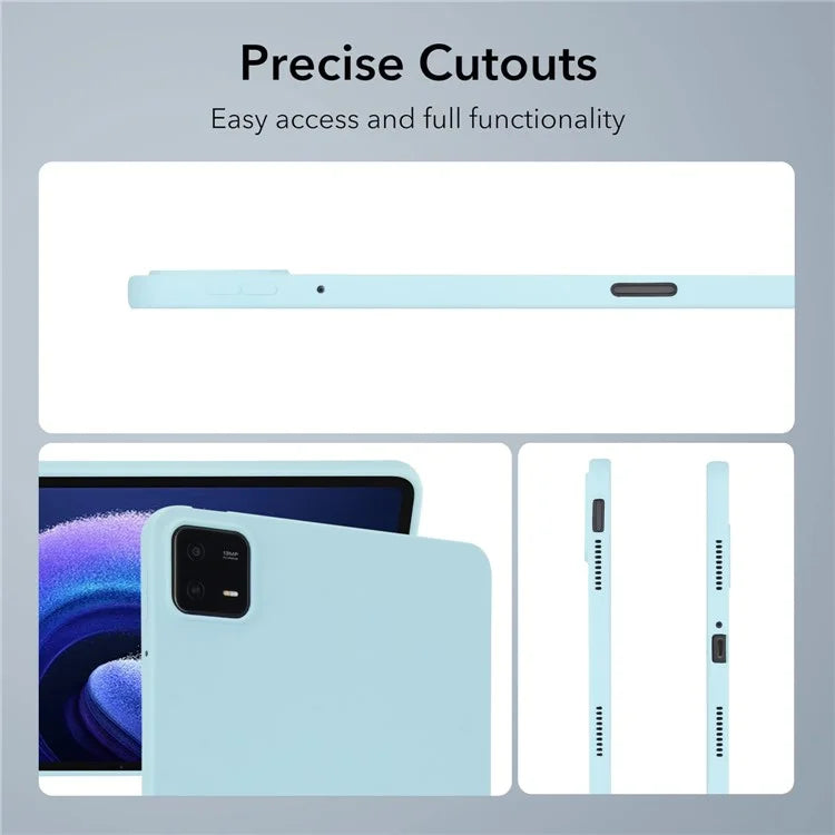 For Xiaomi Pad 6  /  Pad 6 Pro Case Four Corners Airbag Skin-Touch TPU Tablet Cover