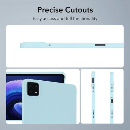 For Xiaomi Pad 6  /  Pad 6 Pro Case Four Corners Airbag Skin-Touch TPU Tablet Cover