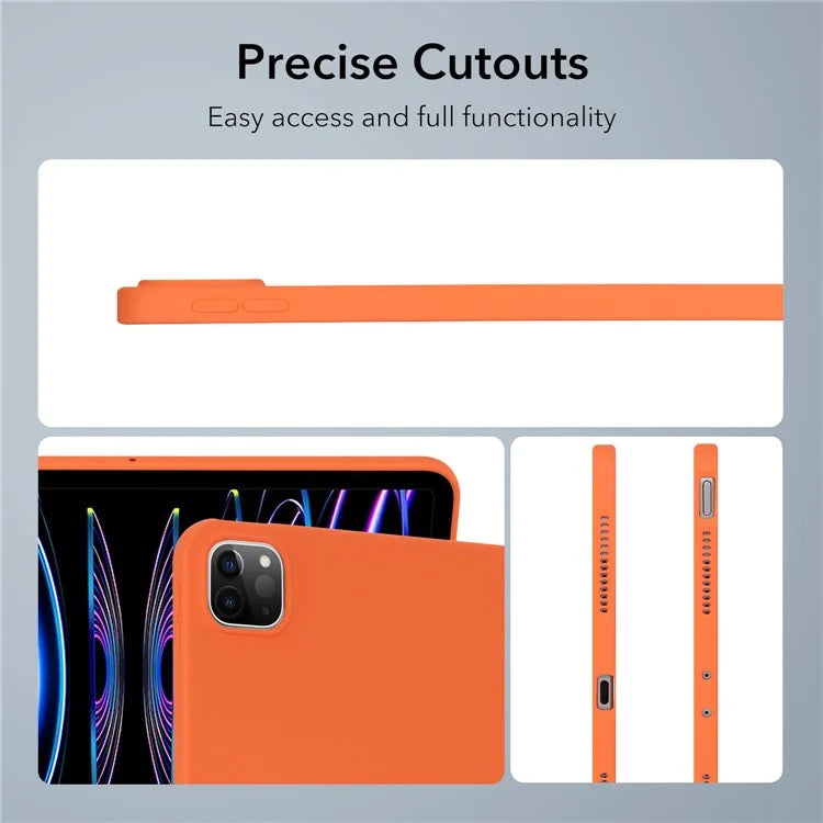 For iPad Pro 11 (2018) / (2020) / (2021) / (2022) Case Anti-scratch Skin-touch TPU Tablet Cover