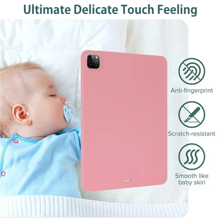 For iPad Pro 11 (2018) / (2020) / (2021) / (2022) Case Anti-scratch Skin-touch TPU Tablet Cover