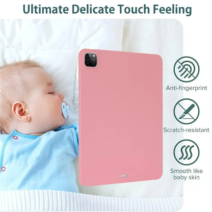 For iPad Pro 11 (2018) / (2020) / (2021) / (2022) Case Anti-scratch Skin-touch TPU Tablet Cover