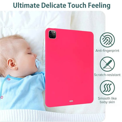 For iPad Pro 11 (2018) / (2020) / (2021) / (2022) Case Anti-scratch Skin-touch TPU Tablet Cover