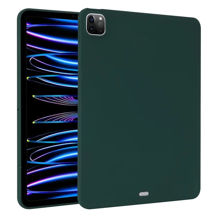 For iPad Pro 11 (2018) / (2020) / (2021) / (2022) Case Anti-scratch Skin-touch TPU Tablet Coverish Green