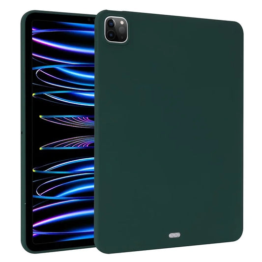 For iPad Pro 11 (2018) / (2020) / (2021) / (2022) Case Anti-scratch Skin-touch TPU Tablet Coverish Green