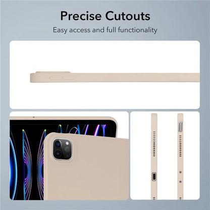 For iPad Pro 11 (2018) / (2020) / (2021) / (2022) Case Anti-scratch Skin-touch TPU Tablet Cover