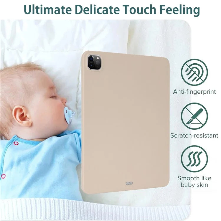 For iPad Pro 11 (2018) / (2020) / (2021) / (2022) Case Anti-scratch Skin-touch TPU Tablet Cover