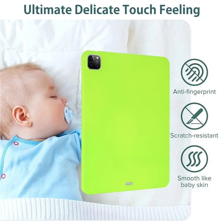 For iPad Pro 11 (2018) / (2020) / (2021) / (2022) Case Anti-scratch Skin-touch TPU Tablet Cover