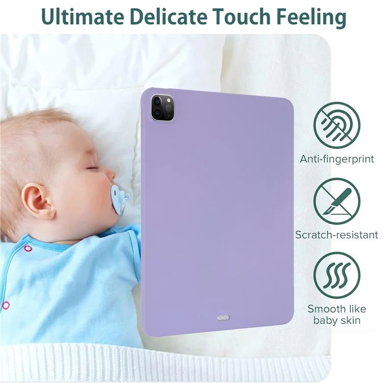 For iPad Pro 11 (2018) / (2020) / (2021) / (2022) Case Anti-scratch Skin-touch TPU Tablet Cover