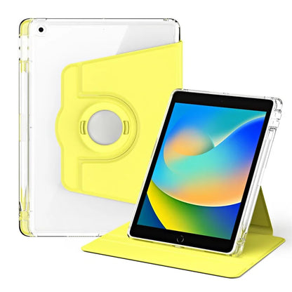 For iPad 10.2 (2021) / (2019) / (2020) Kickstand Case PU+Acrylic Detachable Tablet Cover