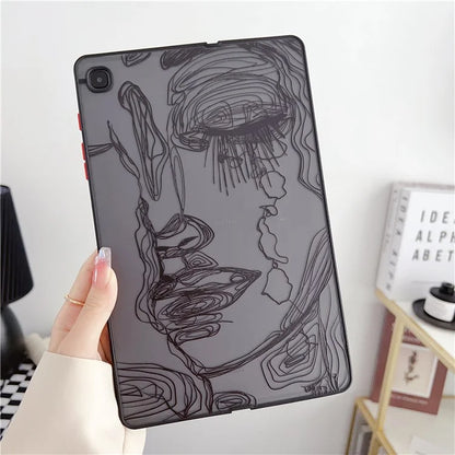 For Samsung Galaxy Tab S6 Lite (2024) / S6 Lite (2022) / S6 Lite (2020) P610 P615 Case PC+TPU Tablet Cover