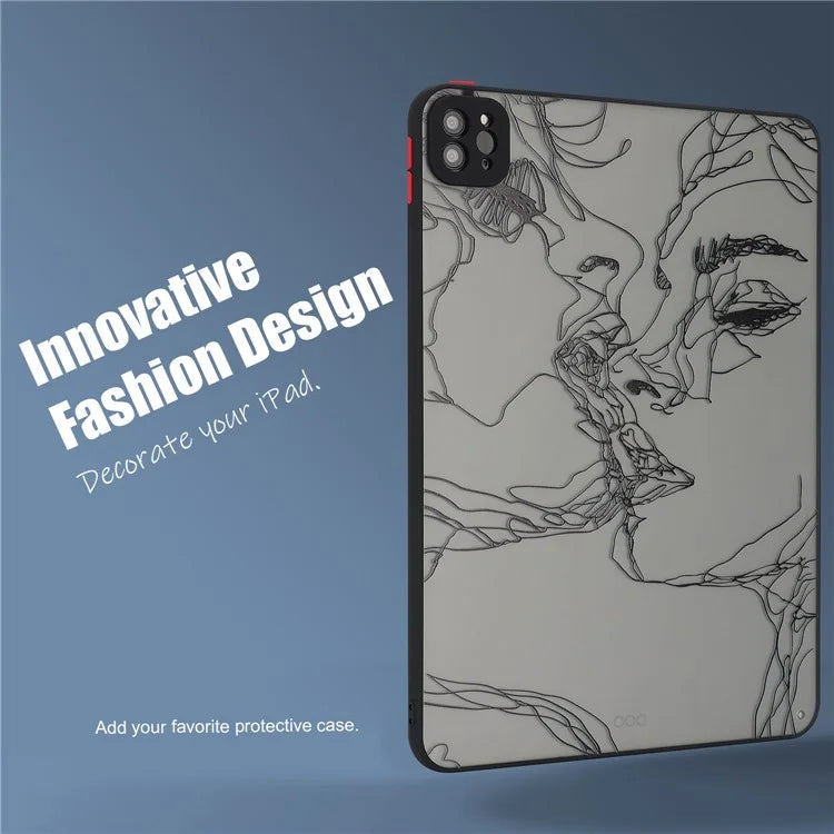 For iPad Pro 11 (2020)(2021)(2022) Case Pattern Printing PC+TPU Tablet Cover