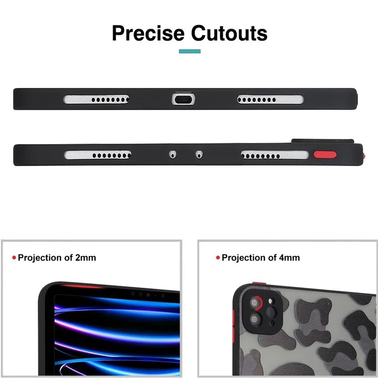 For iPad Pro 11 (2020)(2021)(2022) Case Pattern Printing PC+TPU Tablet Cover