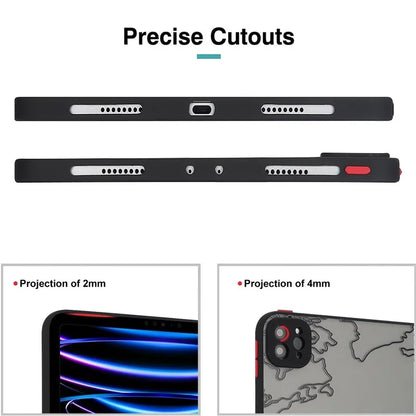 For iPad Pro 11 (2020)(2021)(2022) Case Pattern Printing PC+TPU Tablet Cover