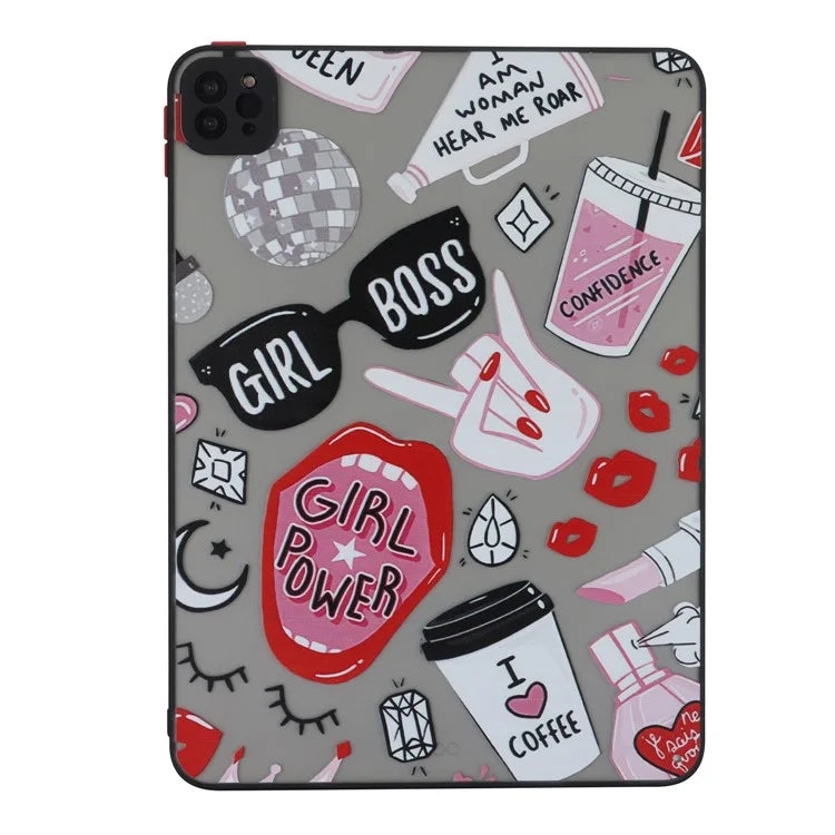 For iPad Pro 11 (2020)(2021)(2022) Case Pattern Printing PC+TPU Tablet Cover